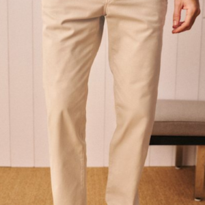 Chino beige — Etikashion, mode éco-responsable